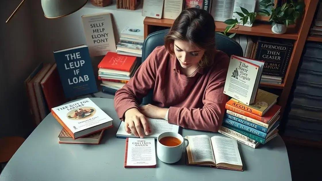 Como escolher livros de desenvolvimento pessoal eficazes