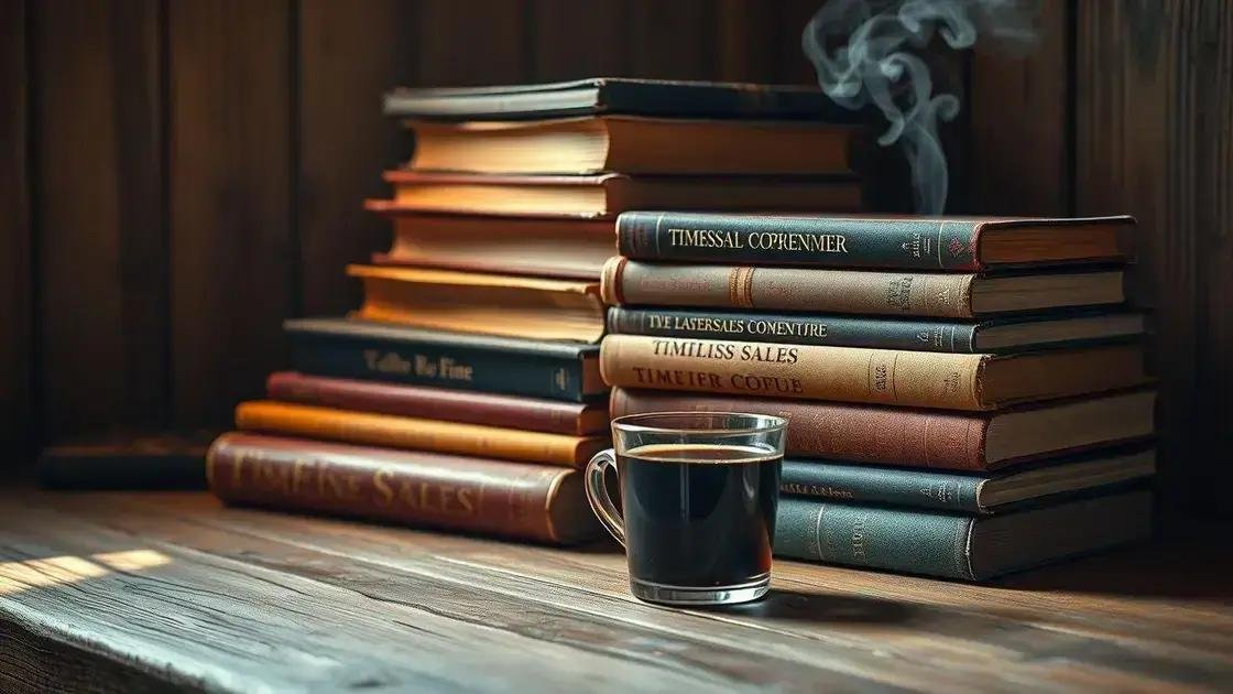 Análise de livros clássicos sobre vendas