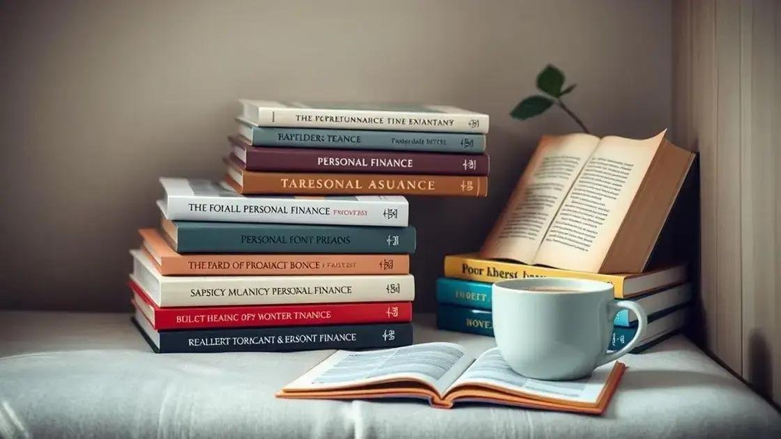 Os melhores livros sobre finanças pessoais
