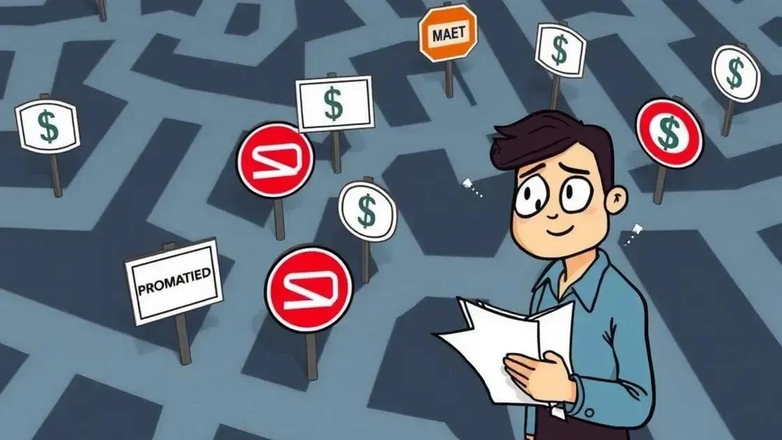 Como evitar armadilhas financeiras comuns