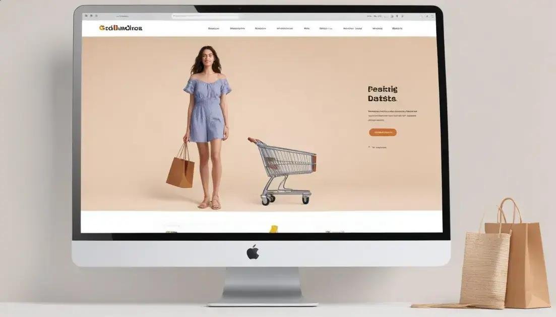 Elementos essenciais de um site para loja