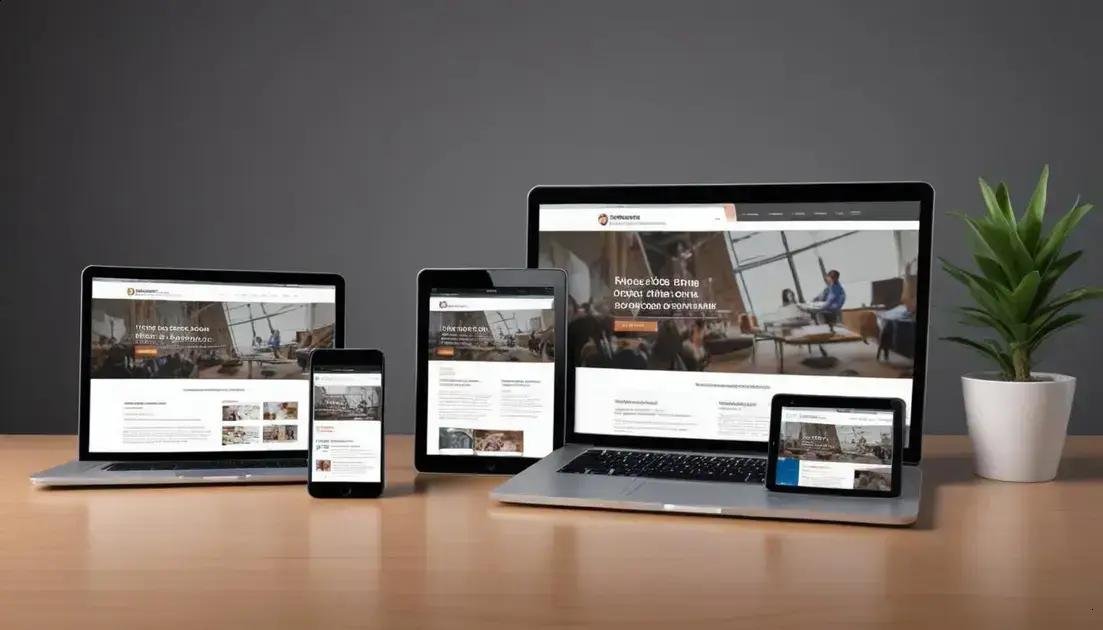 Principais elementos da atualização de site Principais elementos da atualização de site