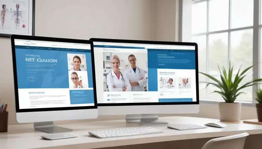 Melhores práticas para construir um site de consultório