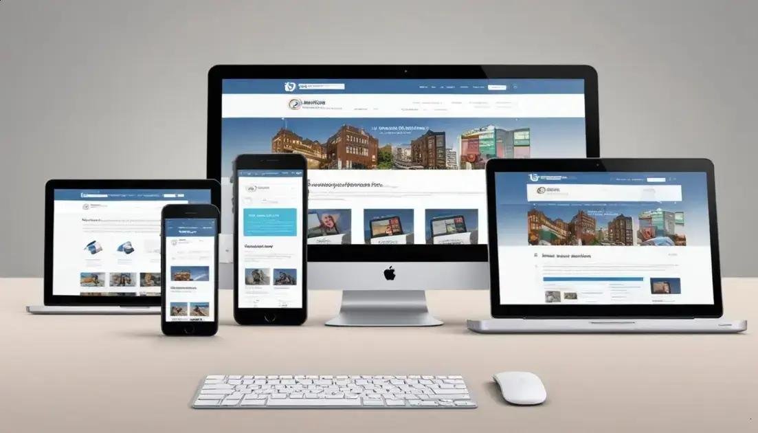 Importância do design responsivo em sites para serviços Importância do design responsivo em sites para serviços