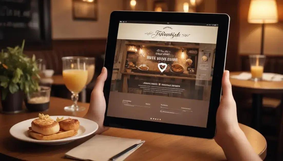 Site para restaurante: crie uma presença online irresistível e atraente